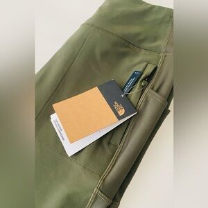 The North Face New Taupe Green Tights